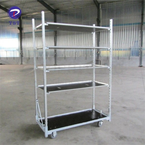 Galvanized Steel Plant Trolley