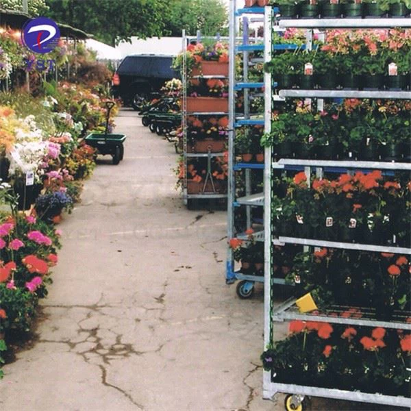 Shelf Wire Garden Dutch Cart Flower Trolley