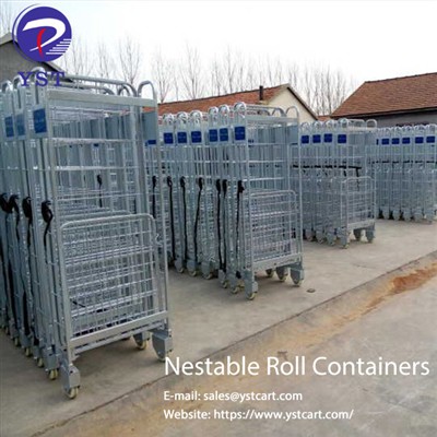 Защо Nestable Roll Containers са идеални за логистика за връщане